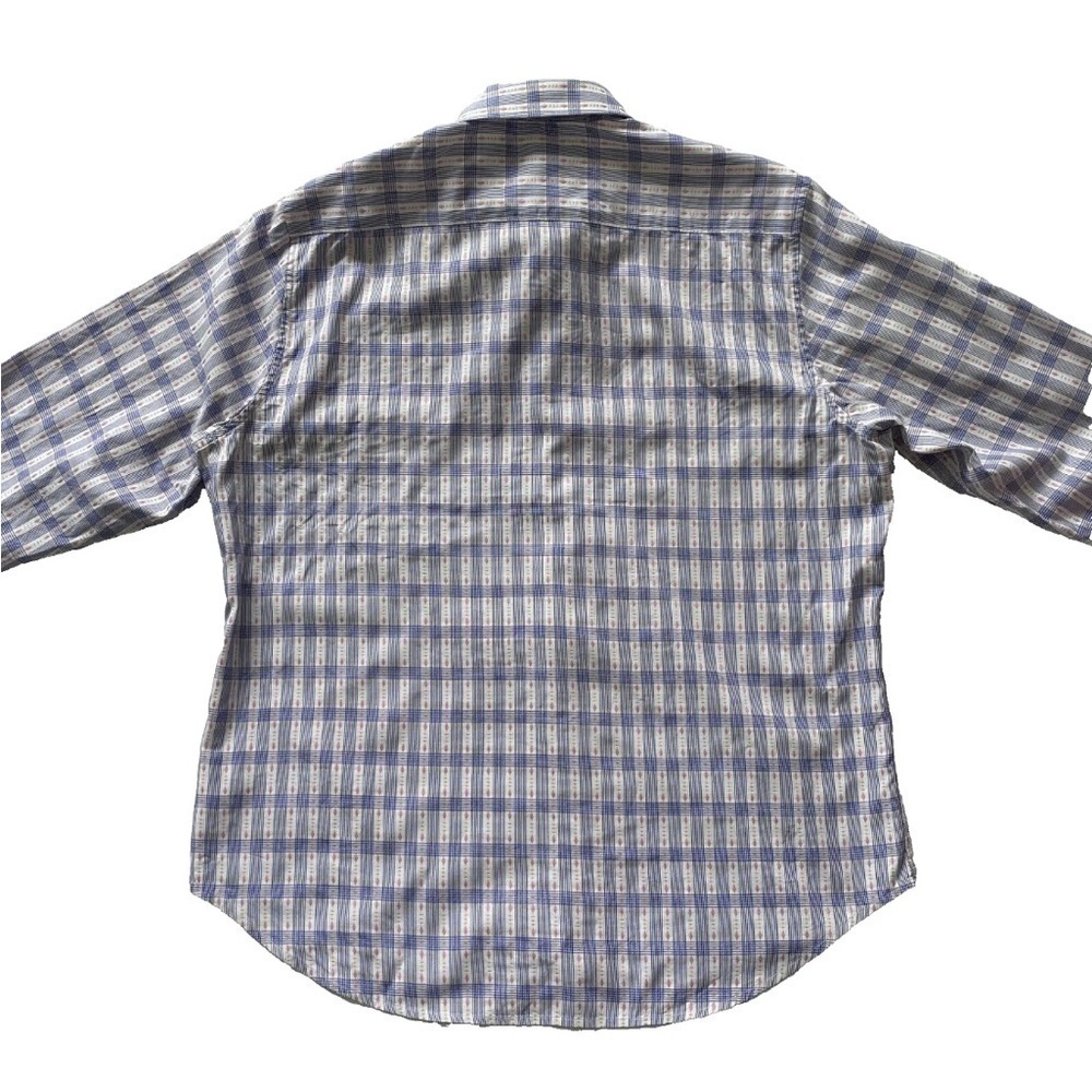 Robert Graham Classic Fit Button Up Shirt Flip Cuffs Mens XL Plaid - Picture 3 of 15